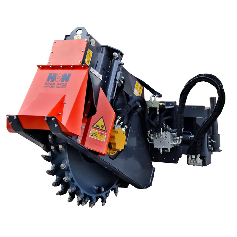 Skid Steer Wheel Saw Attachment for Asphalt & Concrete Trenching